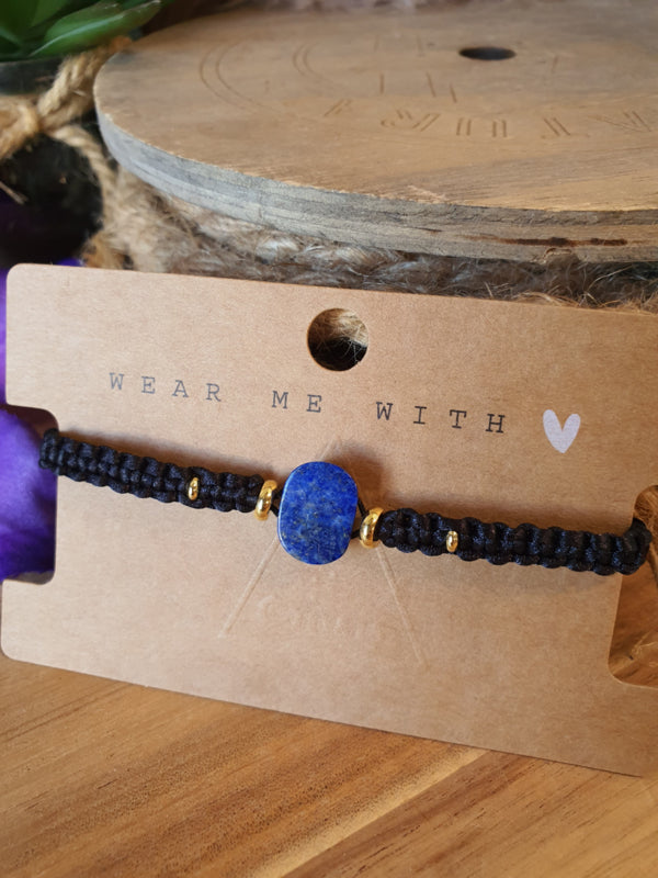 Armband Lapis Lazuli handgemaakt