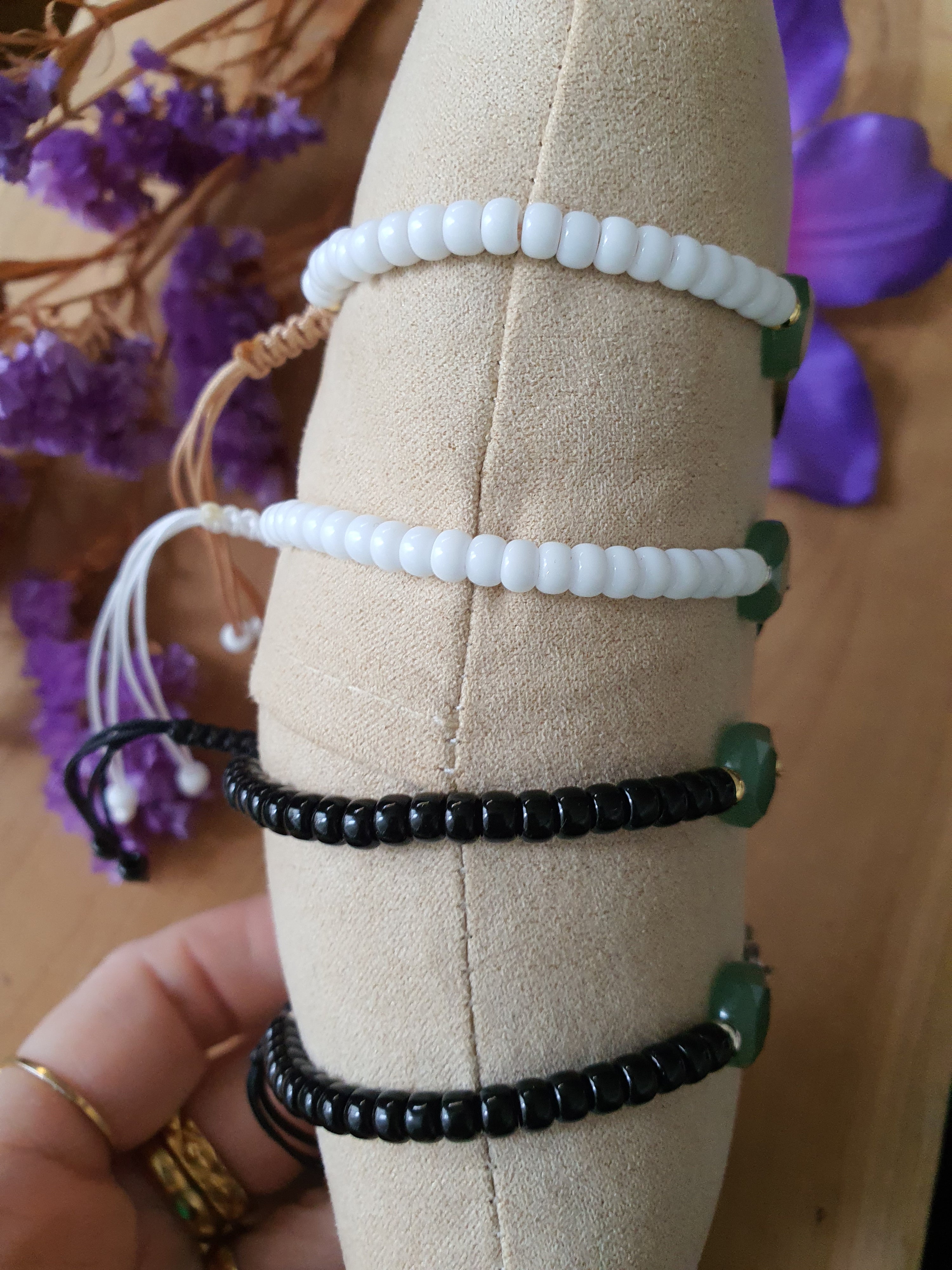 Aventurijn Edelsteen Armband. Perfect voor Valentijnsdag / Moederdag!