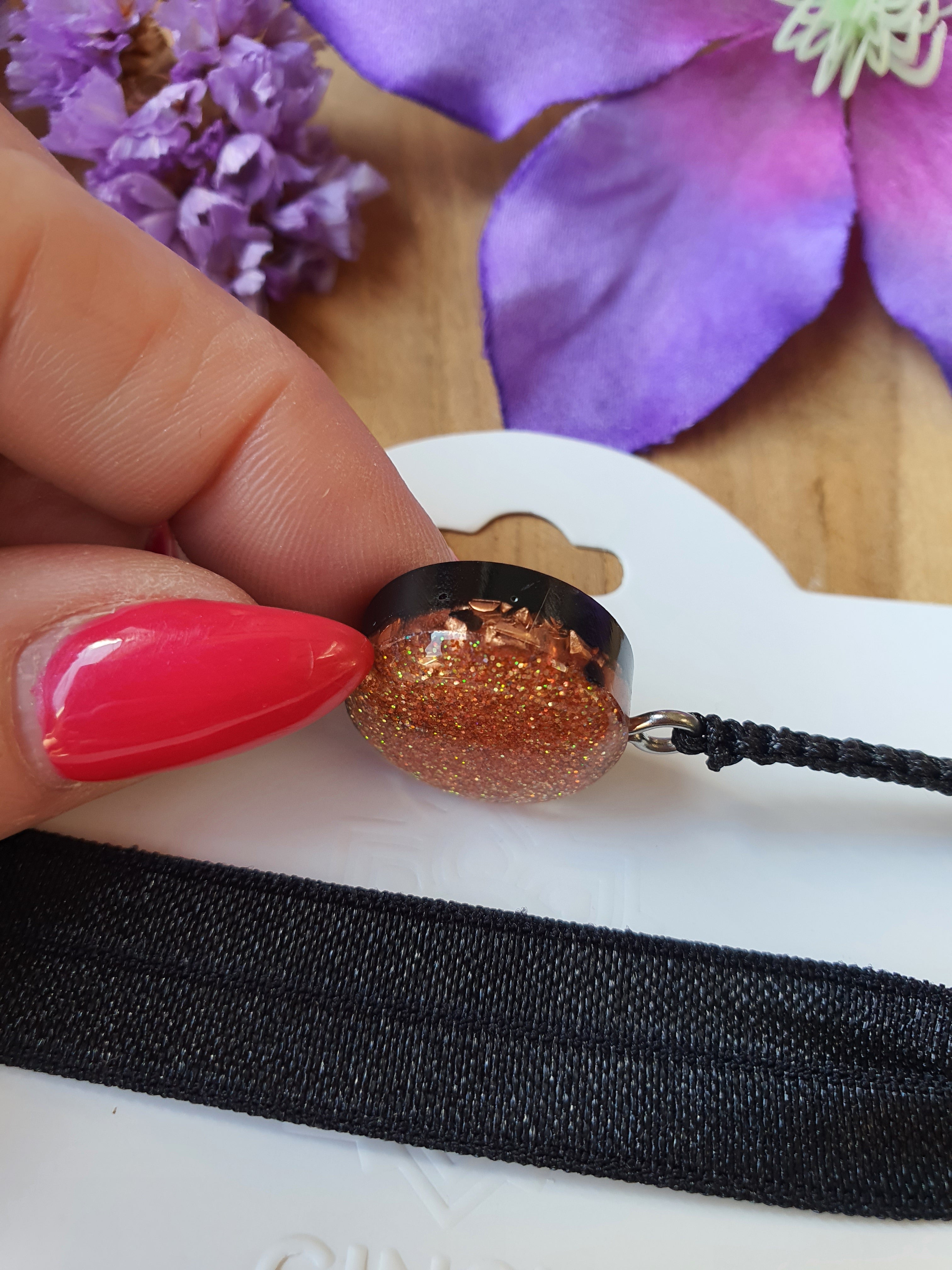 Cinsis Orgonite mix: Orgonite armband nr 5001