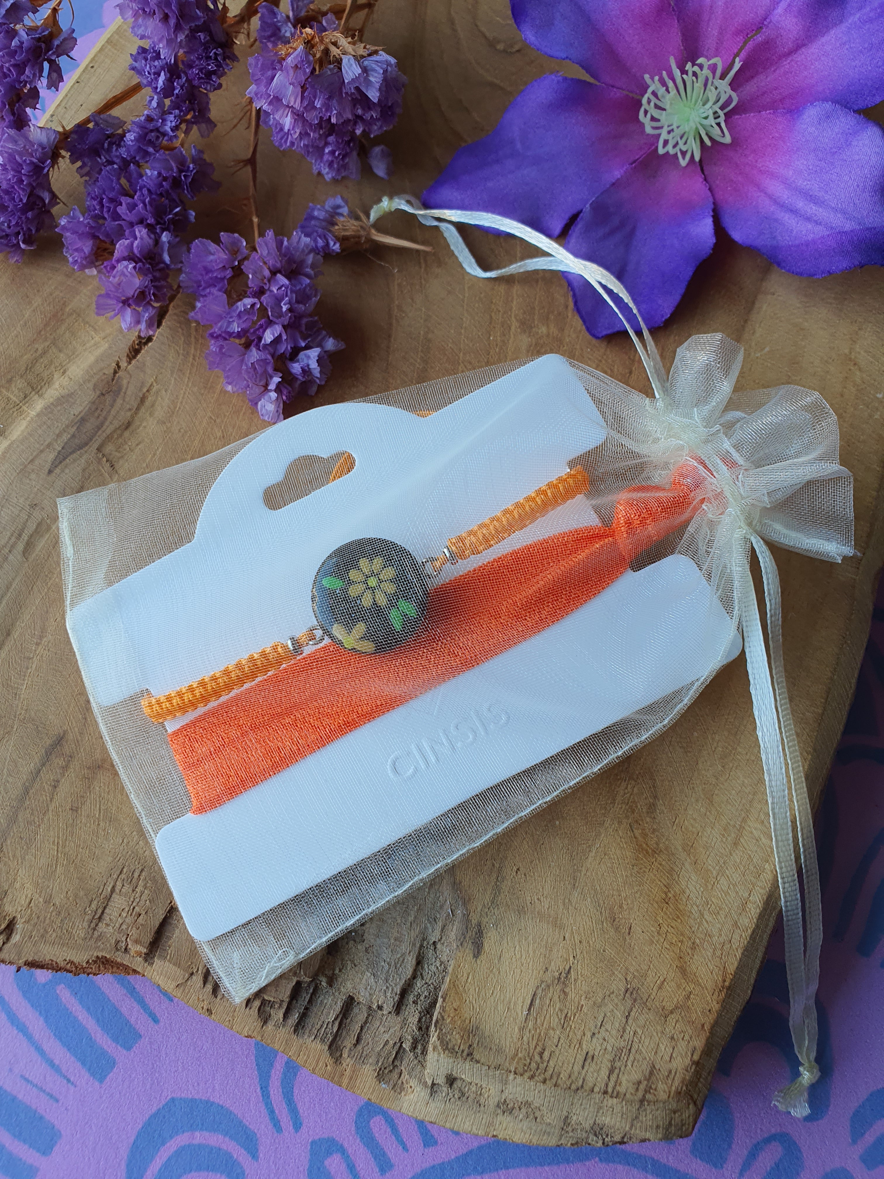 Cinsis Orgonite mix: Orgonite armband 2 in 1 nr 5011