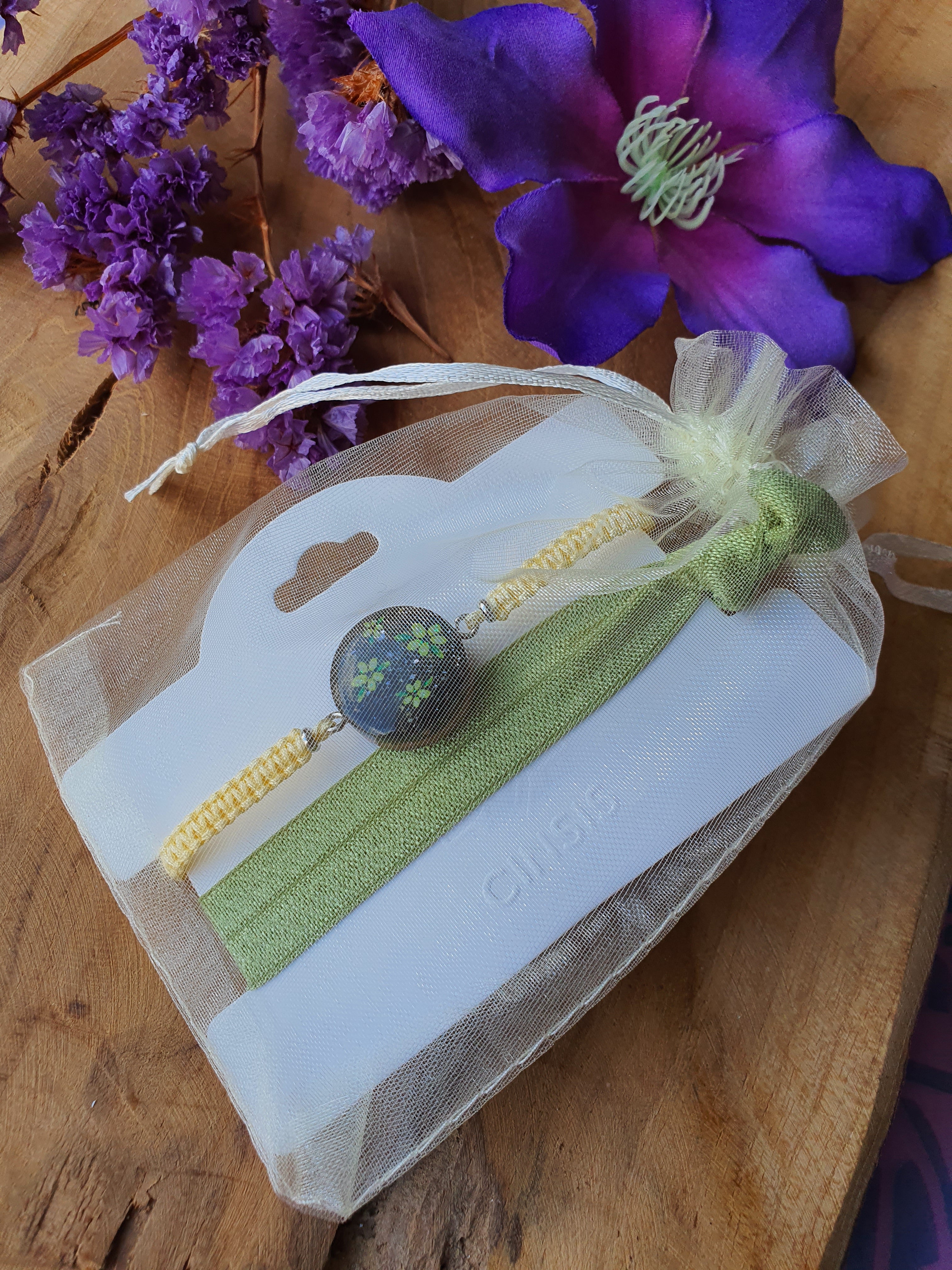 Cinsis Orgonite mix: Orgonite armband 2 in 1 nr 5012