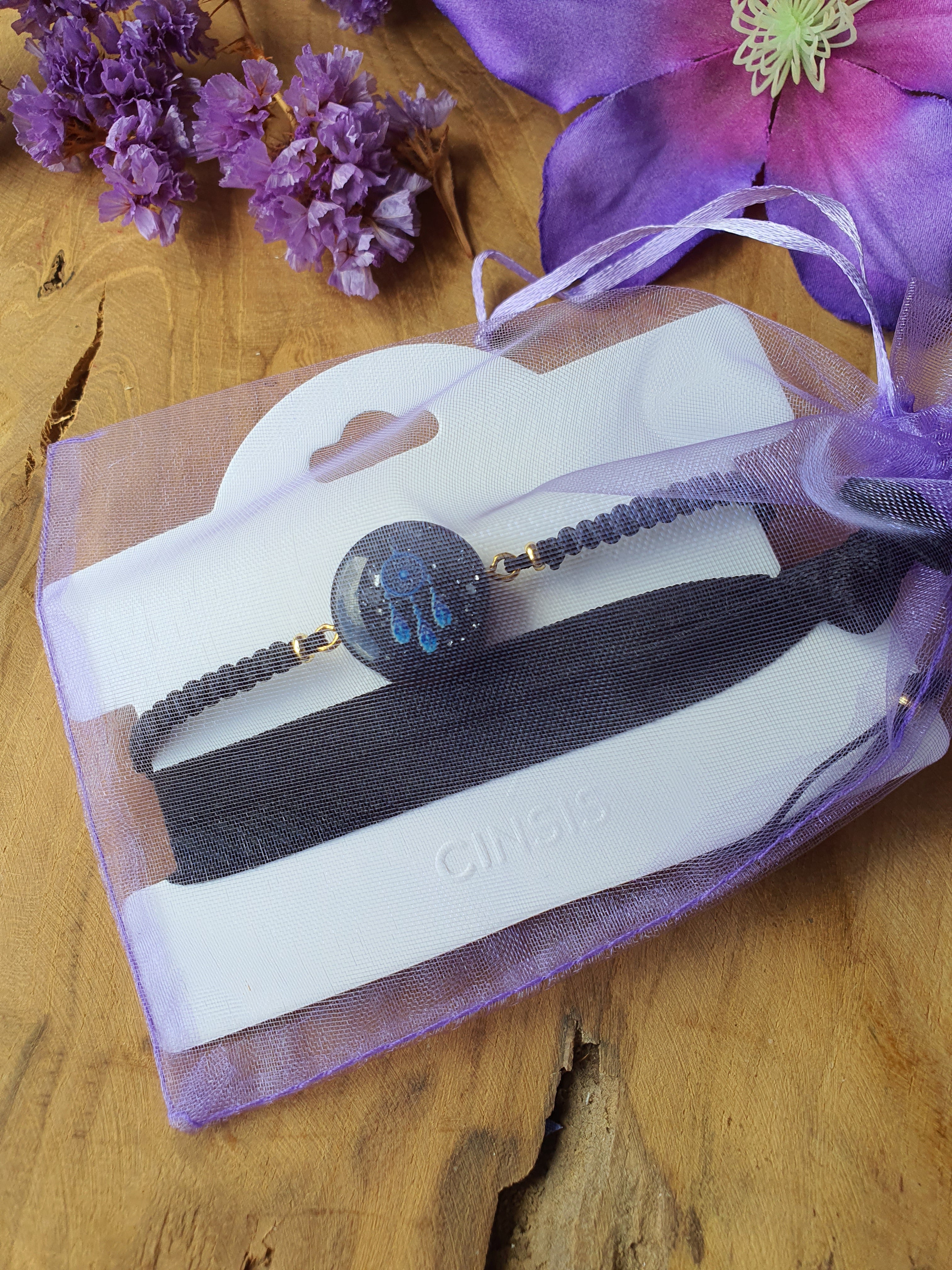 Cinsis Orgonite mix: orgonite armband 2 in 1 nr 5016