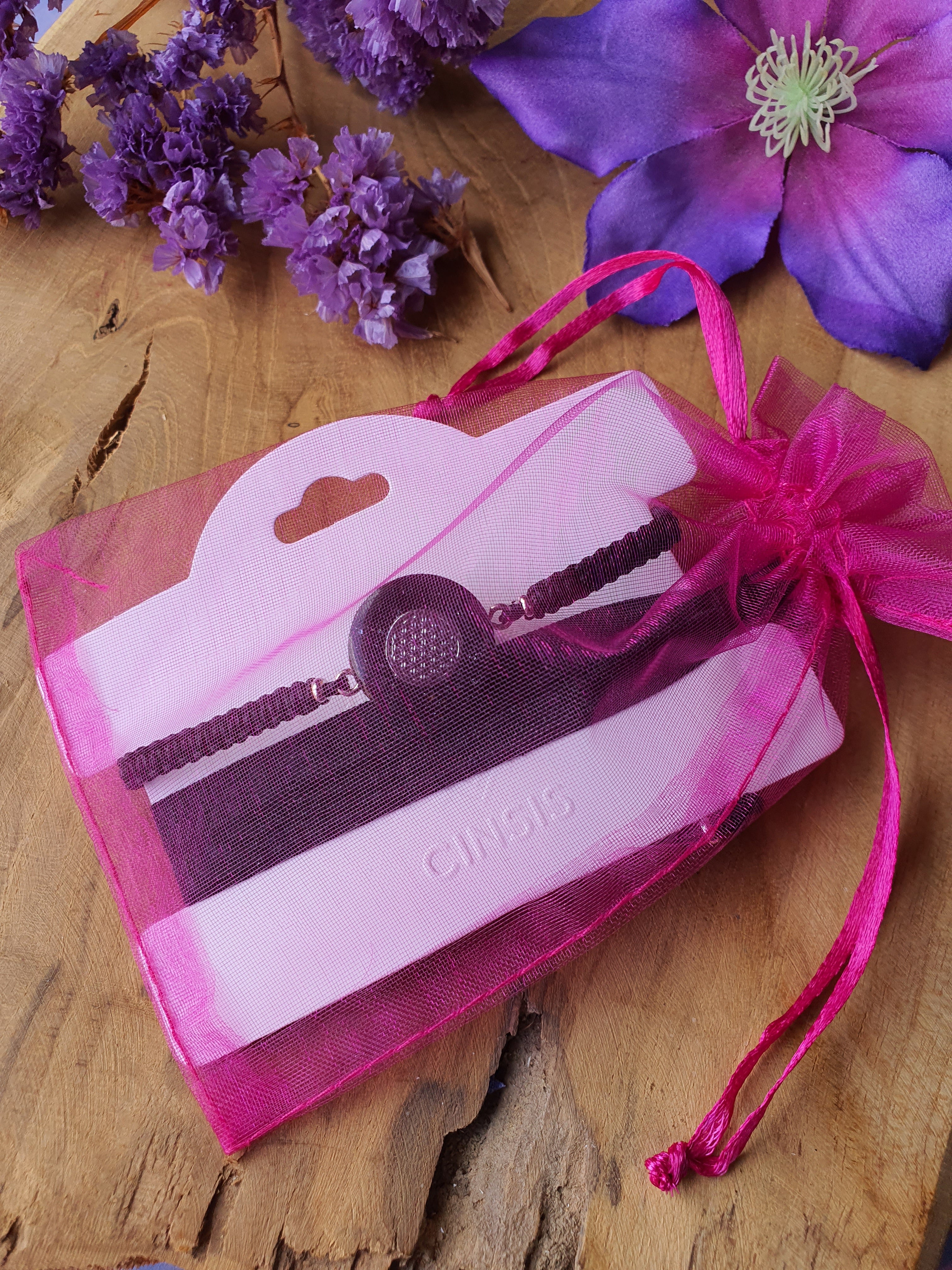 Cinsis Orgonite mix: orgonite armband 2 in 1 nr 5017