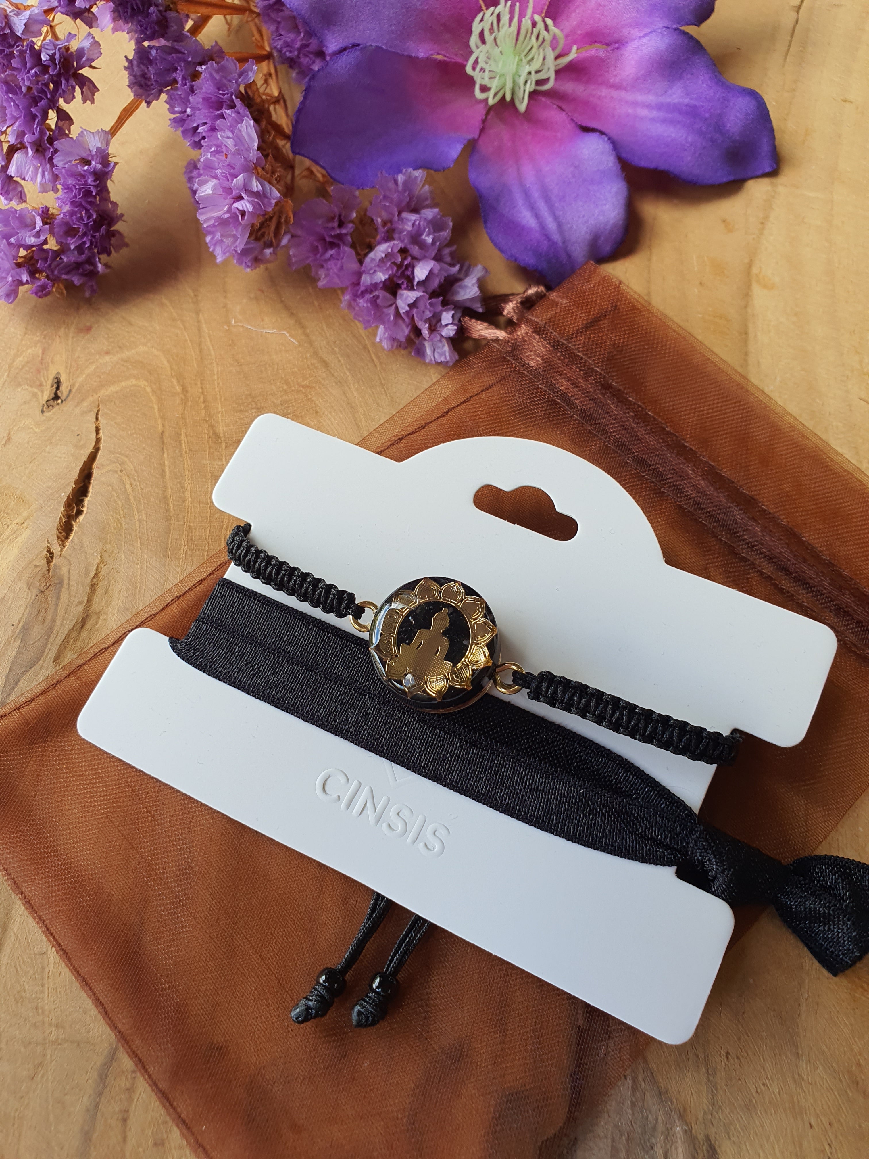 Cinsis Orgonite mix: Orgonite armband nr 5004