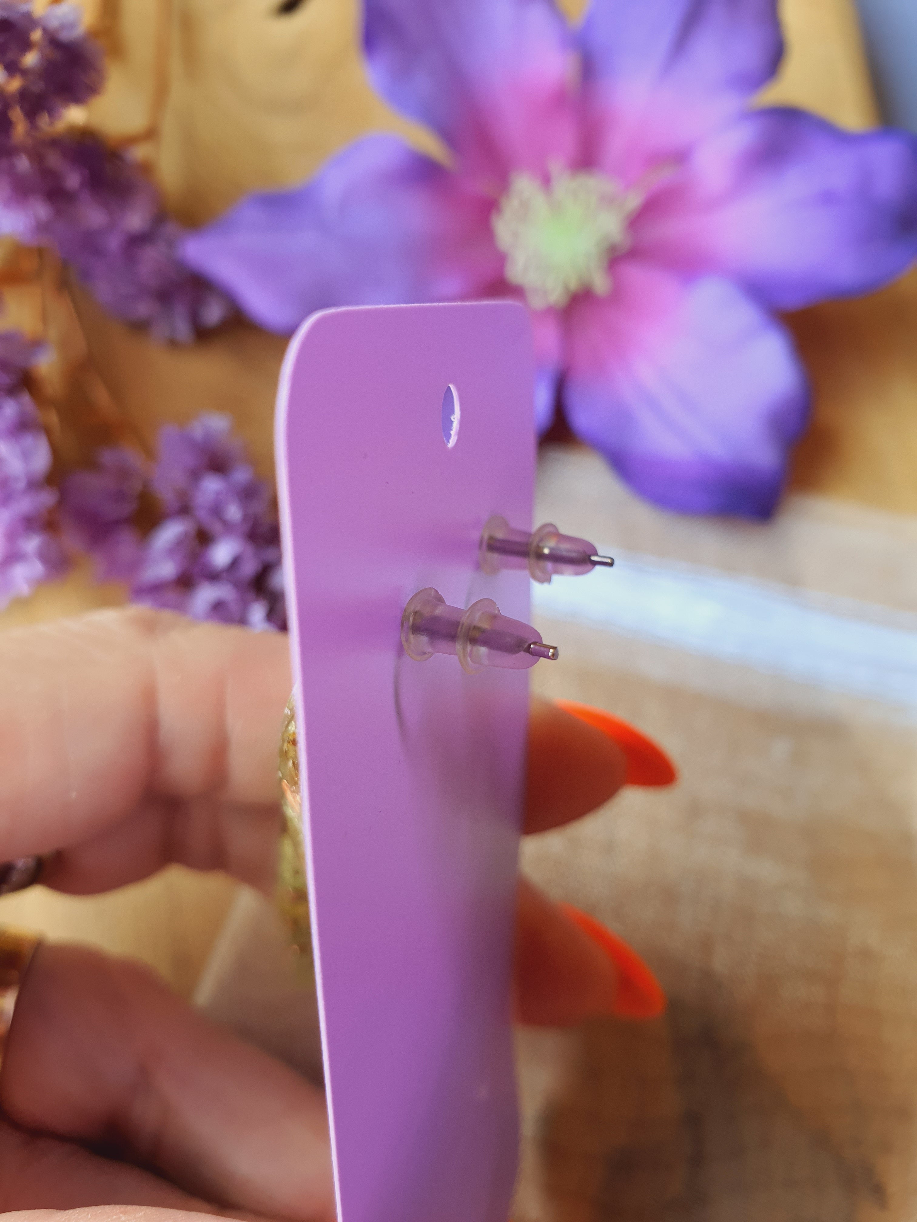 Orgonite Oorbellen Peridoot (Nr 14)