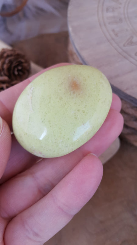 Groene Opaal handsteen (nr 9)
