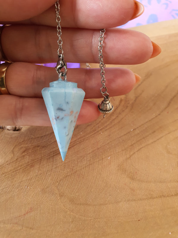 Orgonite Pendel Bergkristal (nr 27)
