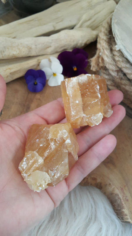 Honing Calciet Ruw 80-100 gram