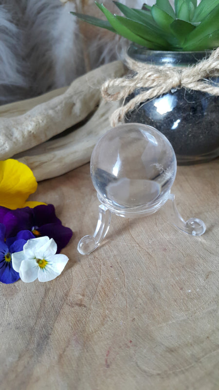 Bergkristal bol (nr 1) 38 mm