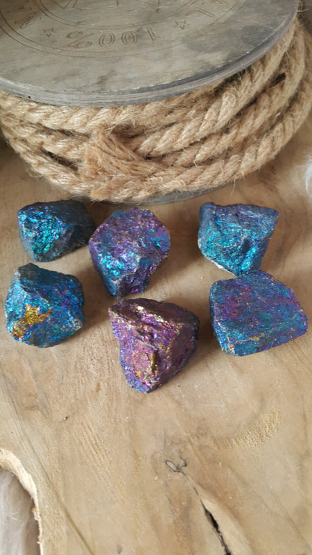 Borniet / Chalcopyriet of pauwenerts (Peacock pyriet) 50-60 gram