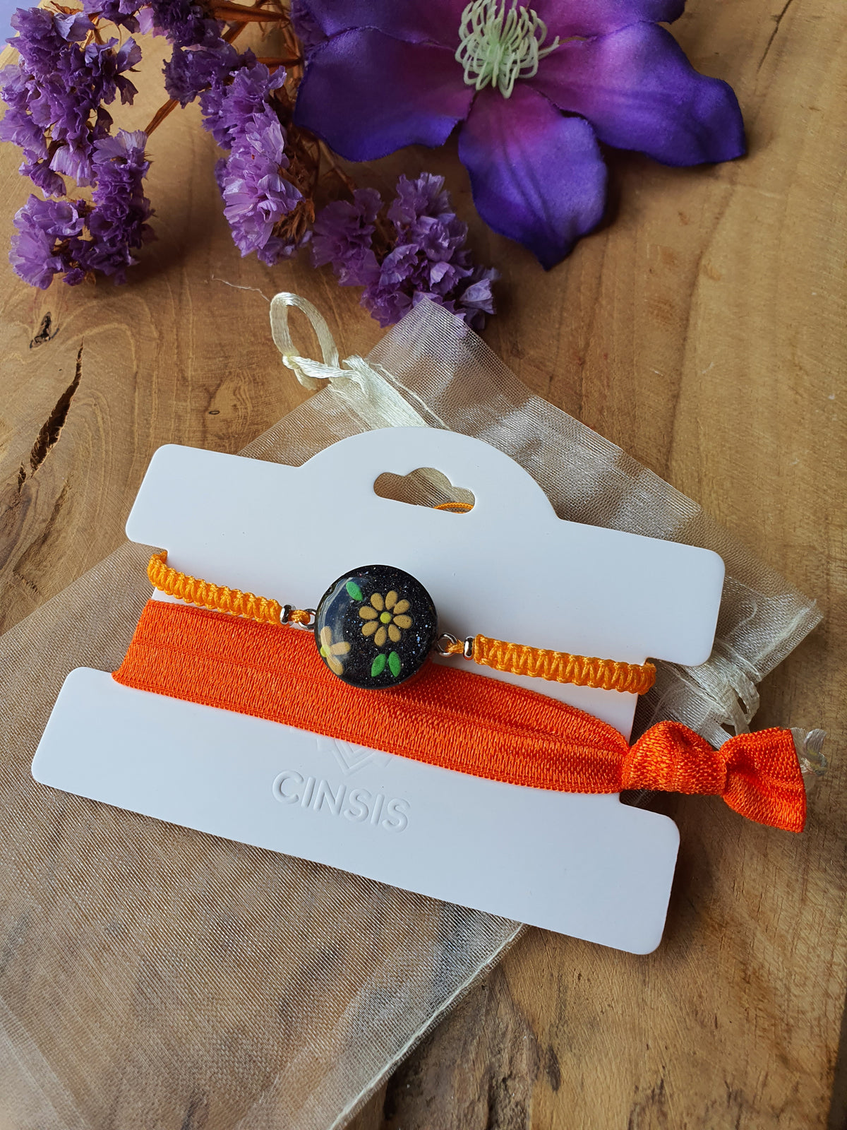 Cinsis Orgonite mix: Orgonite armband 2 in 1 nr 5011
