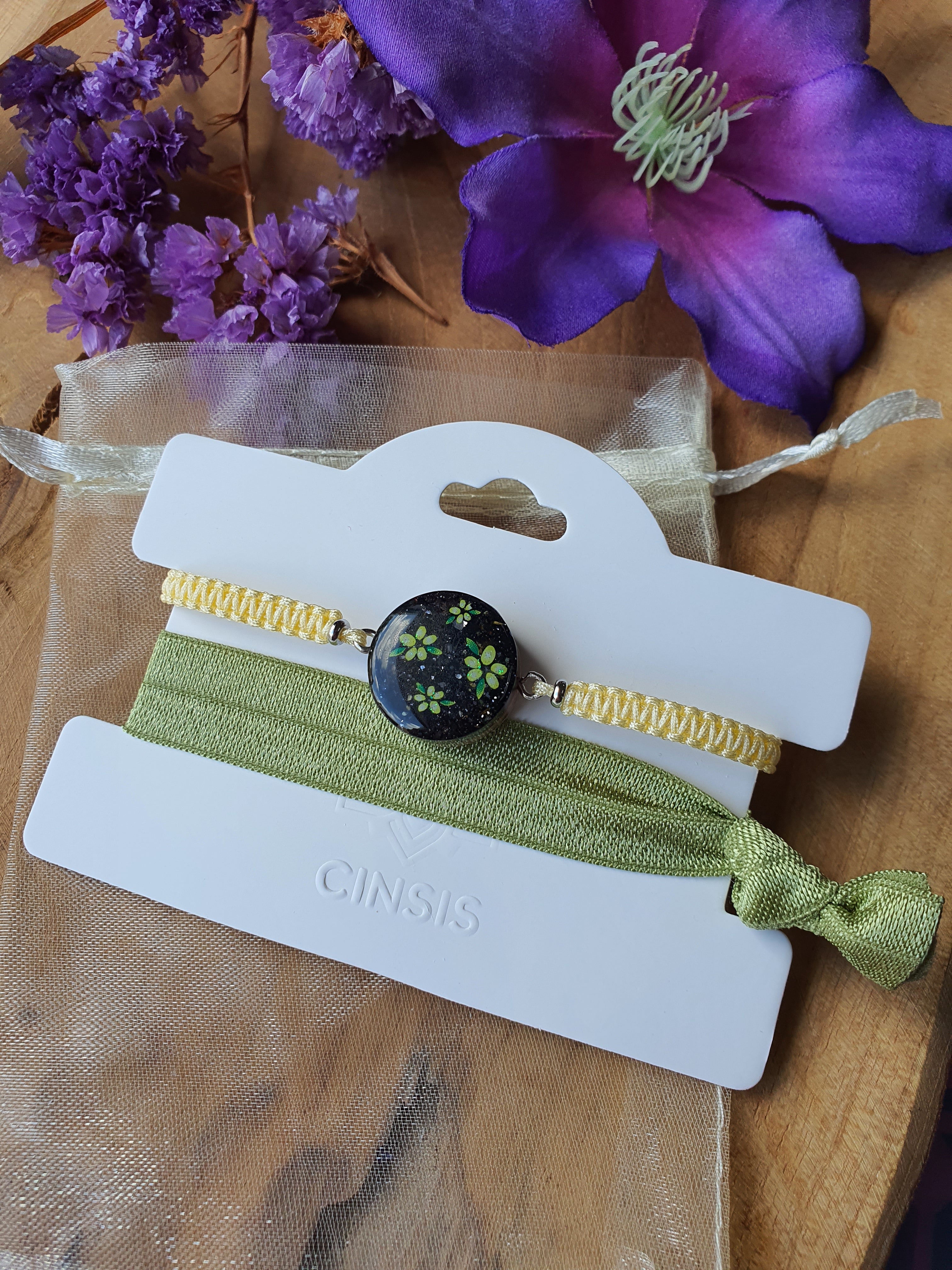 Cinsis Orgonite mix: Orgonite armband 2 in 1 nr 5012
