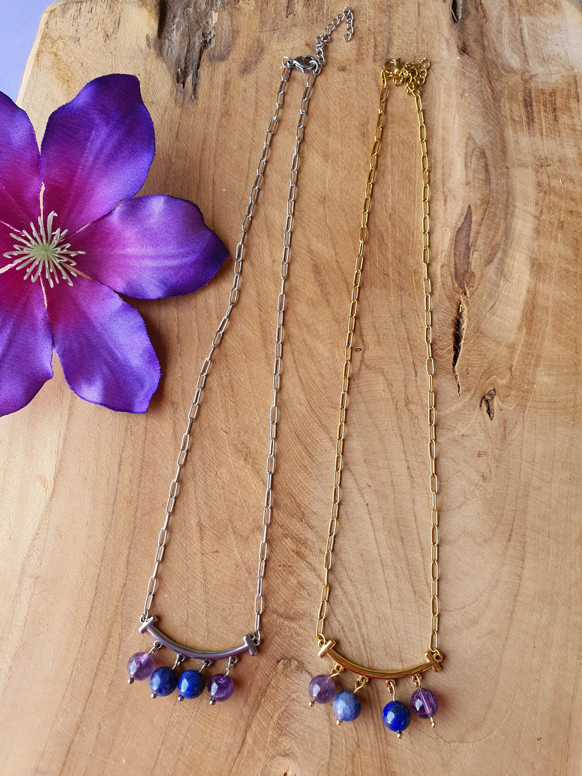Edelstenen chakra Ketting Derde oog chakra of Ajna Chakra