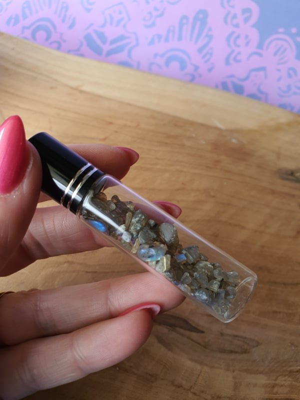 Essentiële olie Roller flesje Labradoriet