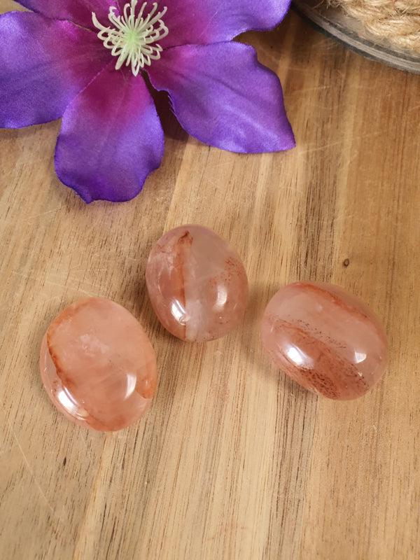 Hematietkwarts ( Red healer) zakstenen 20-30 gram