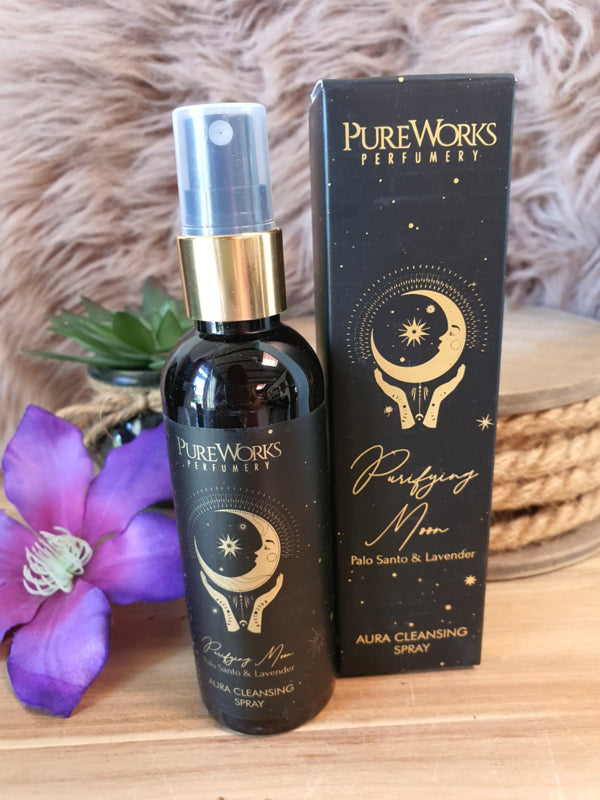 Kamerspray Purifying Moon palo santo & lavendel