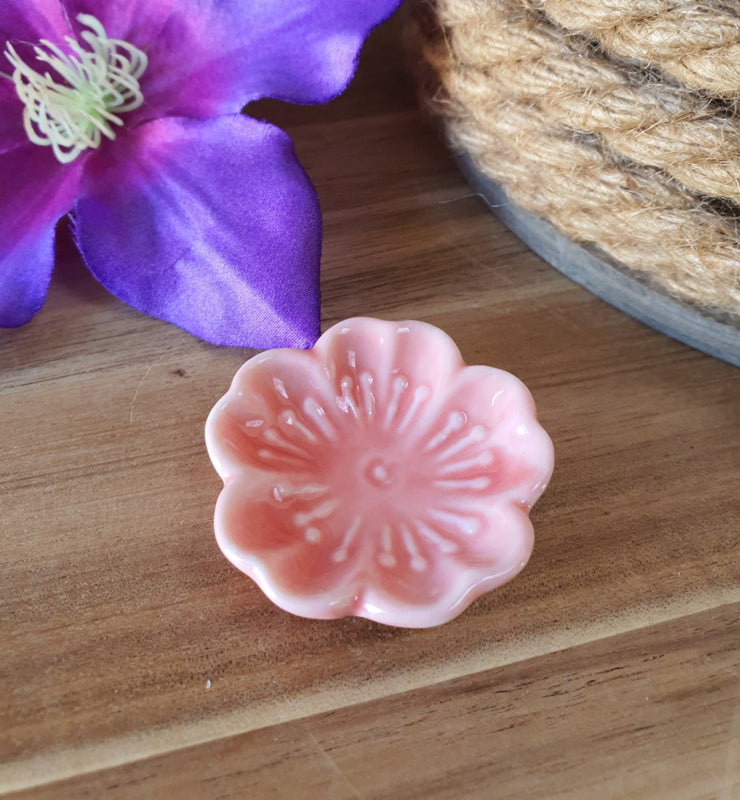 Keramische Bloem Wierookhouder voor Wierook kegels