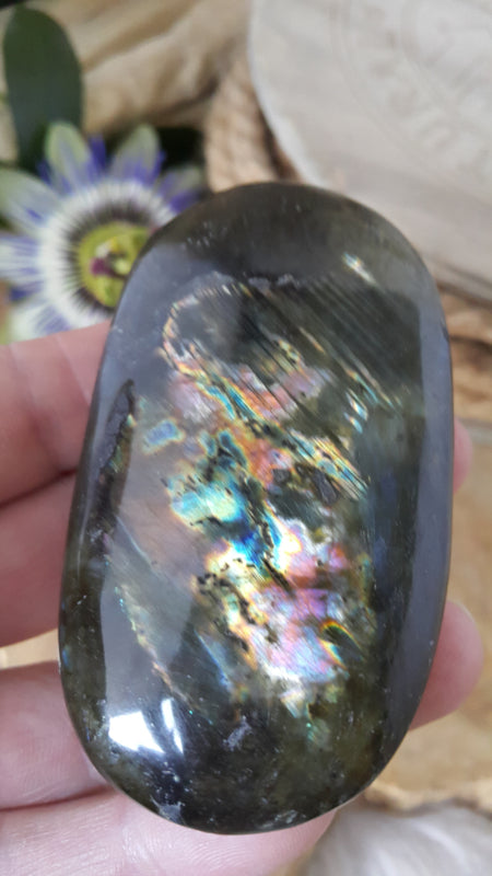 Labradoriet / Spectroliet handsteen xl (nr 3)