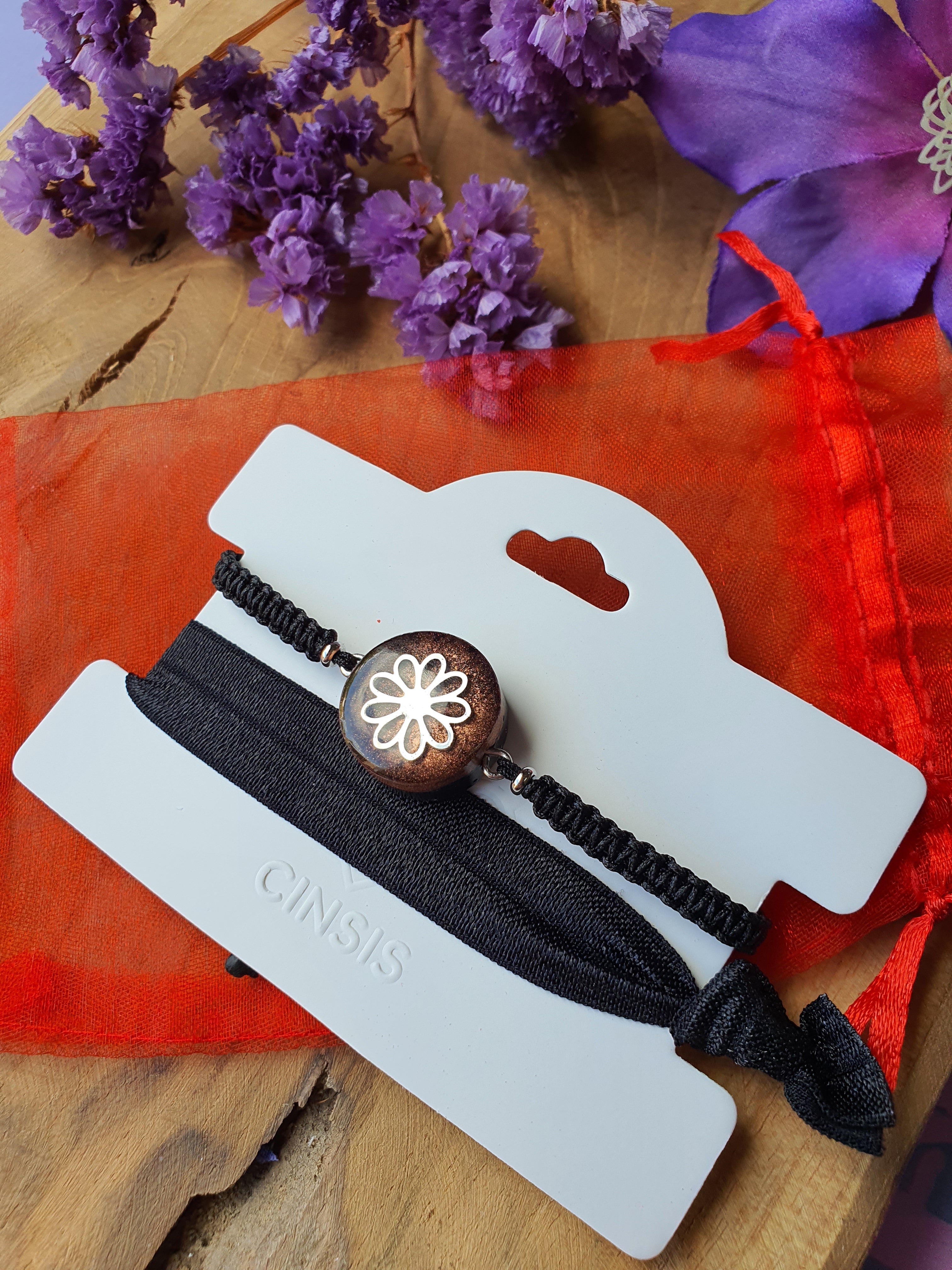 Cinsis Orgonite mix: Orgonite armband 2 in 1 nr 5009