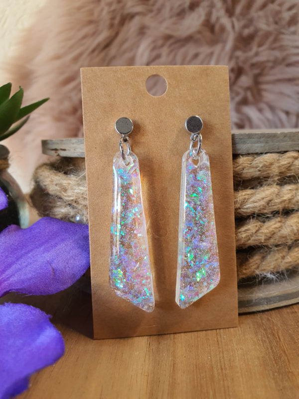 Resin oorbellen / oorhangers (set 11) Shine bright, Sparkle more :)