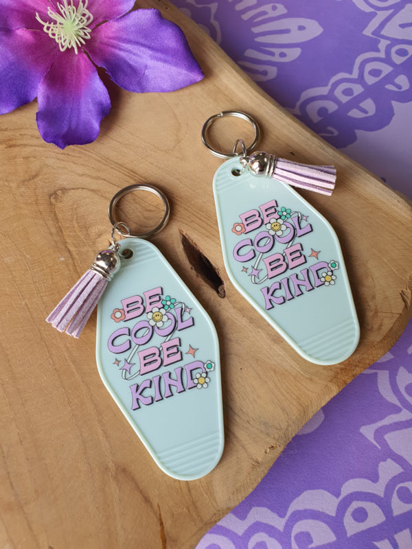 Sleutelhanger met tekst &