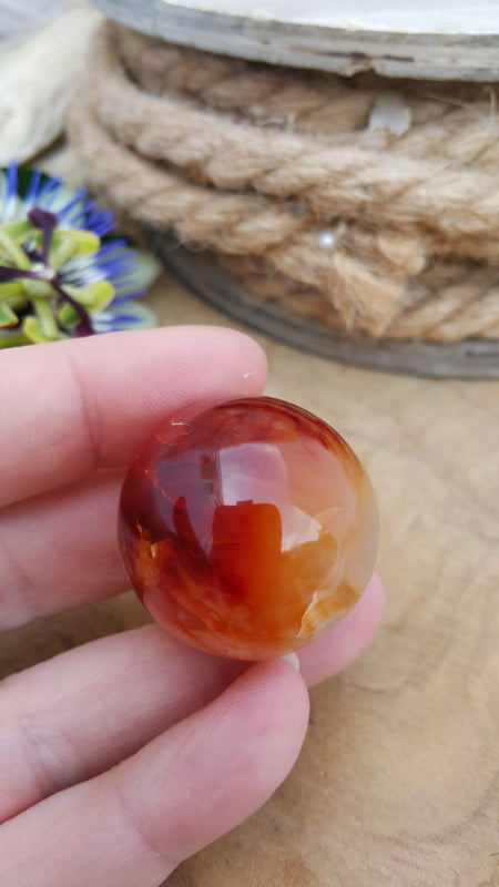 Carneool Bol +/- 3 cm (nr 3)