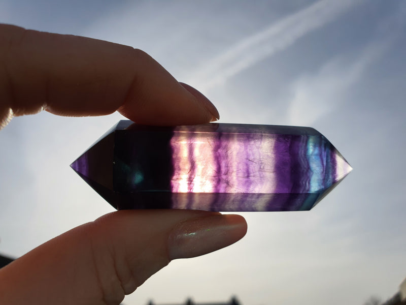 Regenboog Fluoriet dubbeleinder Punt (nr 1)