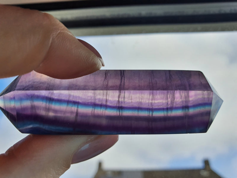 Regenboog Fluoriet dubbeleinder Punt (nr 2)