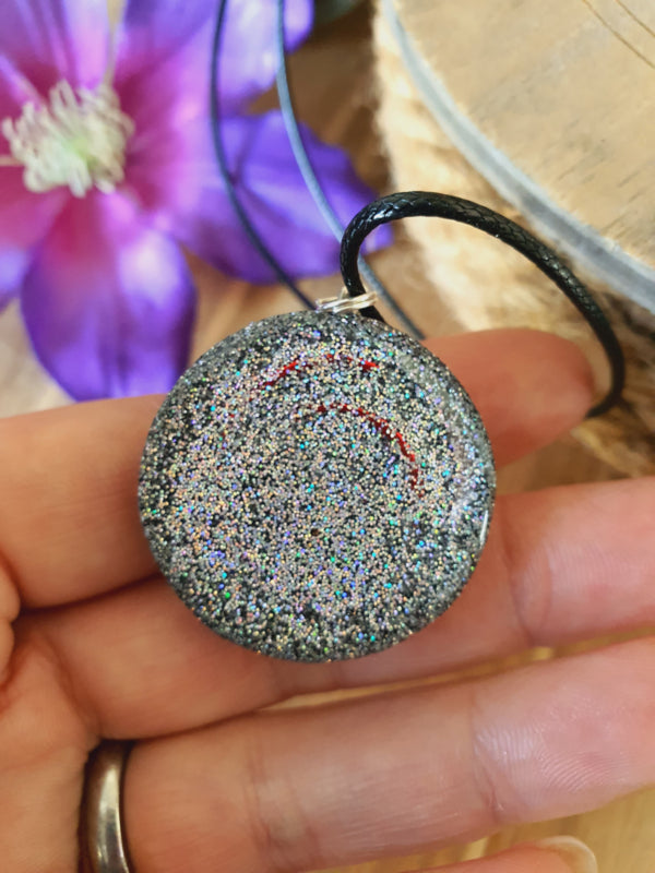 Orgonite hanger Perlmutt 35mm (nr 14)