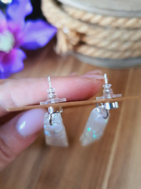 Resin oorbellen / oorhangers (set 11) Shine bright, Sparkle more :)