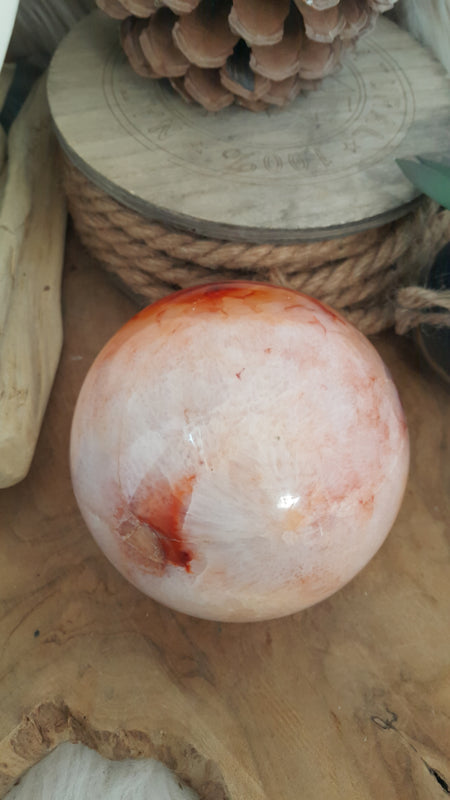 Carneool bol +/- 9cm (nr 2)