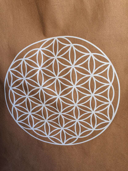 Tas &quot;Flower of life / Levensbloem&quot; model 2