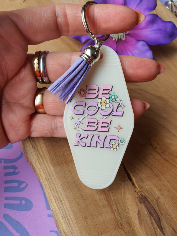 Sleutelhanger met tekst &