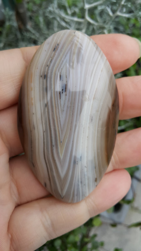 Botswana Agaat handsteen (nr 2)