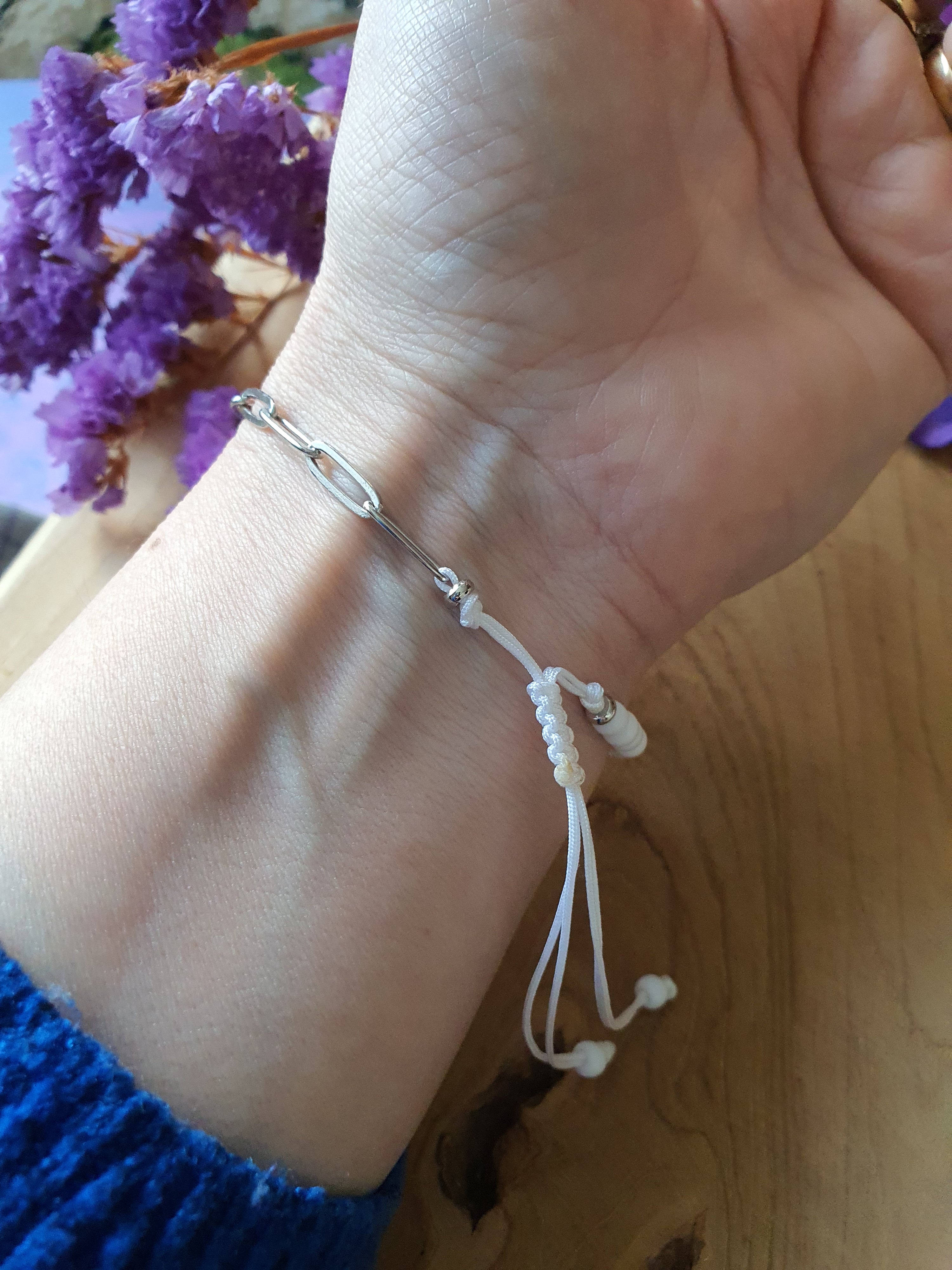 Rhodoniet edelsteen armband. Perfect voor Valentijnsdag / Moederdag!