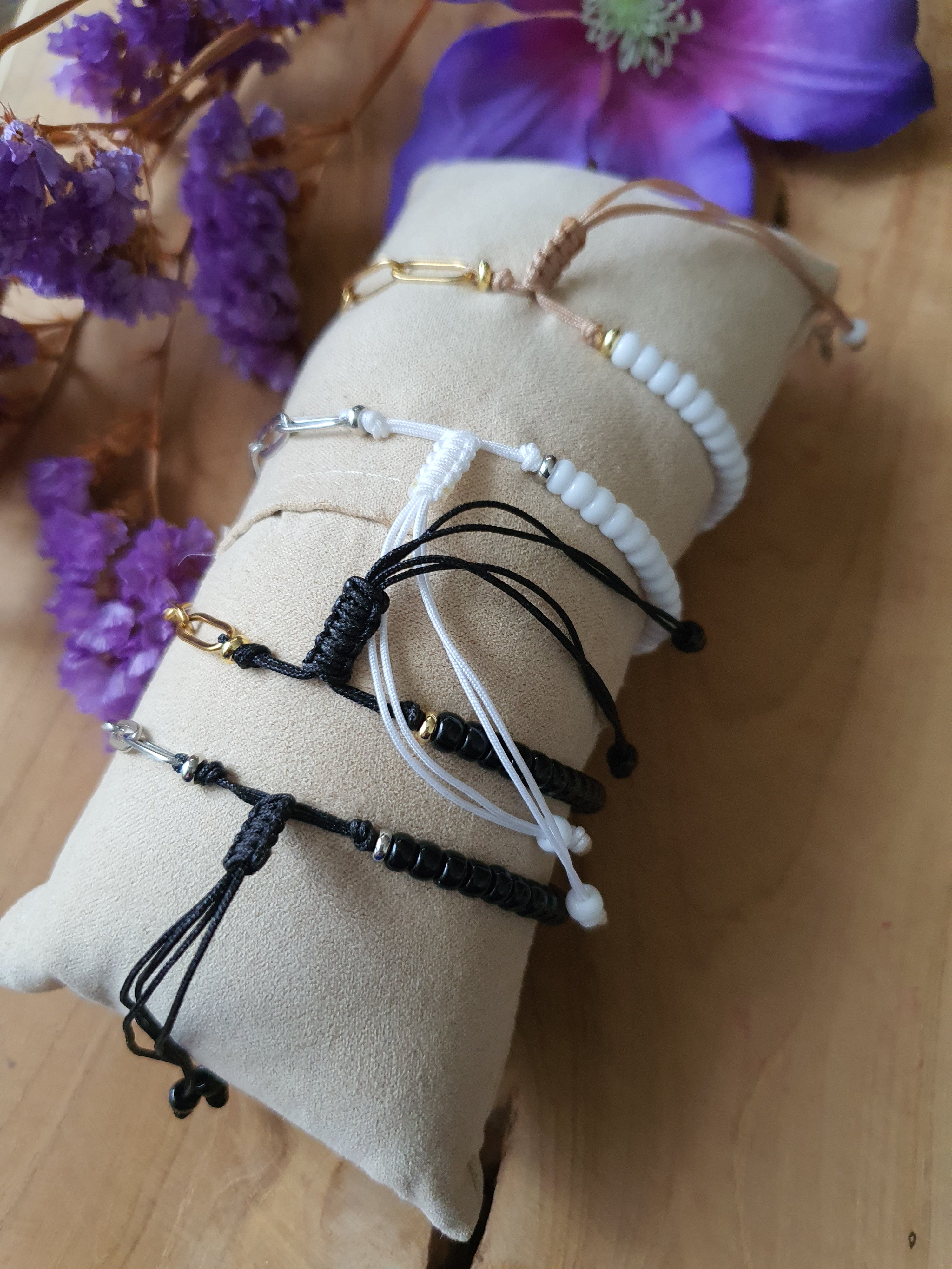Amethist Edelsteen armband. Perfect voor Valentijnsdag / Moederdag!