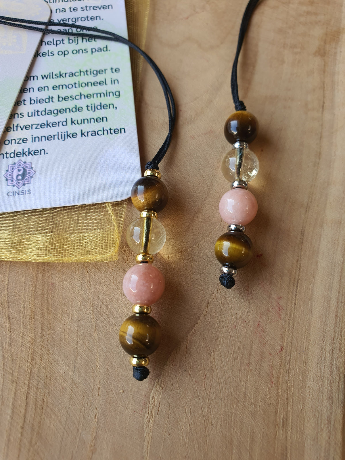 Edelstenen BH Hangertje Zonnevlecht chakra of Manipura Chakra