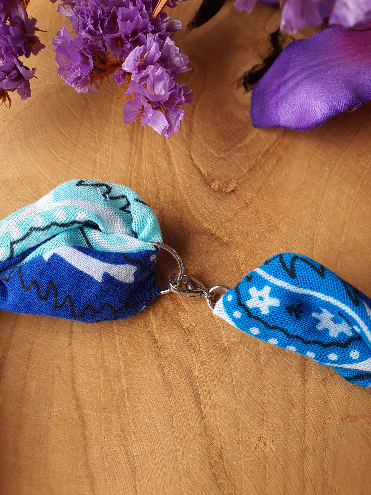 Ibiza Bandana Ketting met RVS zilver