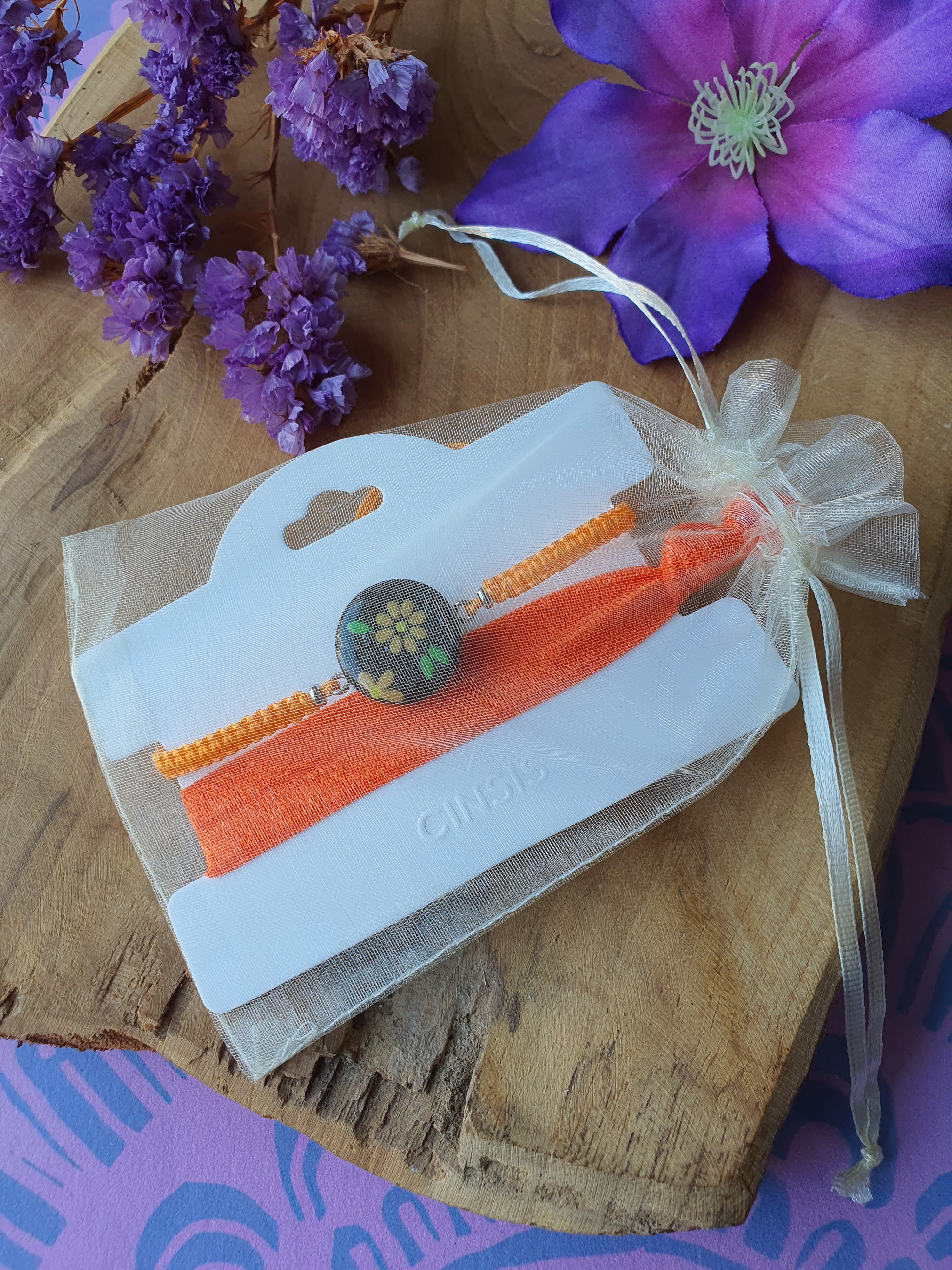 Cinsis Orgonite mix: Orgonite armband 2 in 1 nr 5011