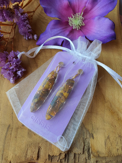 Orgonite Oorbellen Tijgeroog (nr 15)