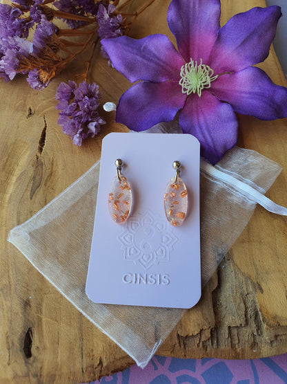 Orgonite Oorbellen Bergkristal (nr 20)