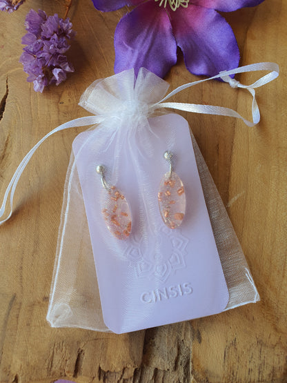 Orgonite Oorbellen Bergkristal (nr 20)