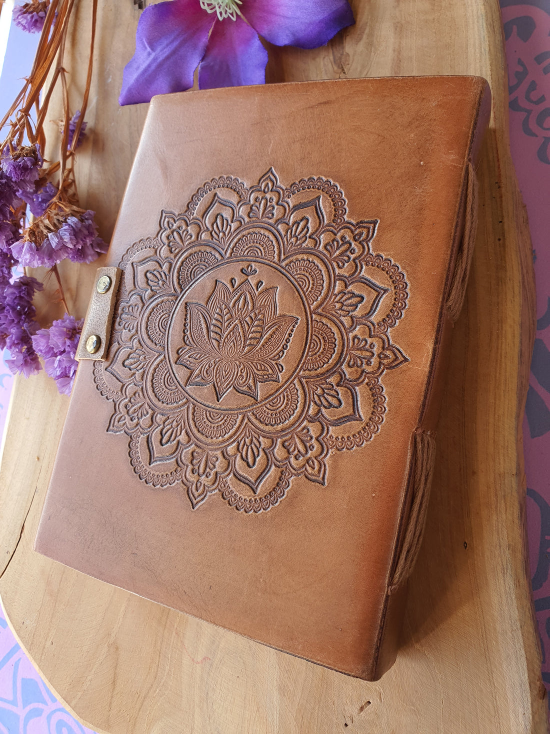 Notitieboek / Journal Mandala met slotje