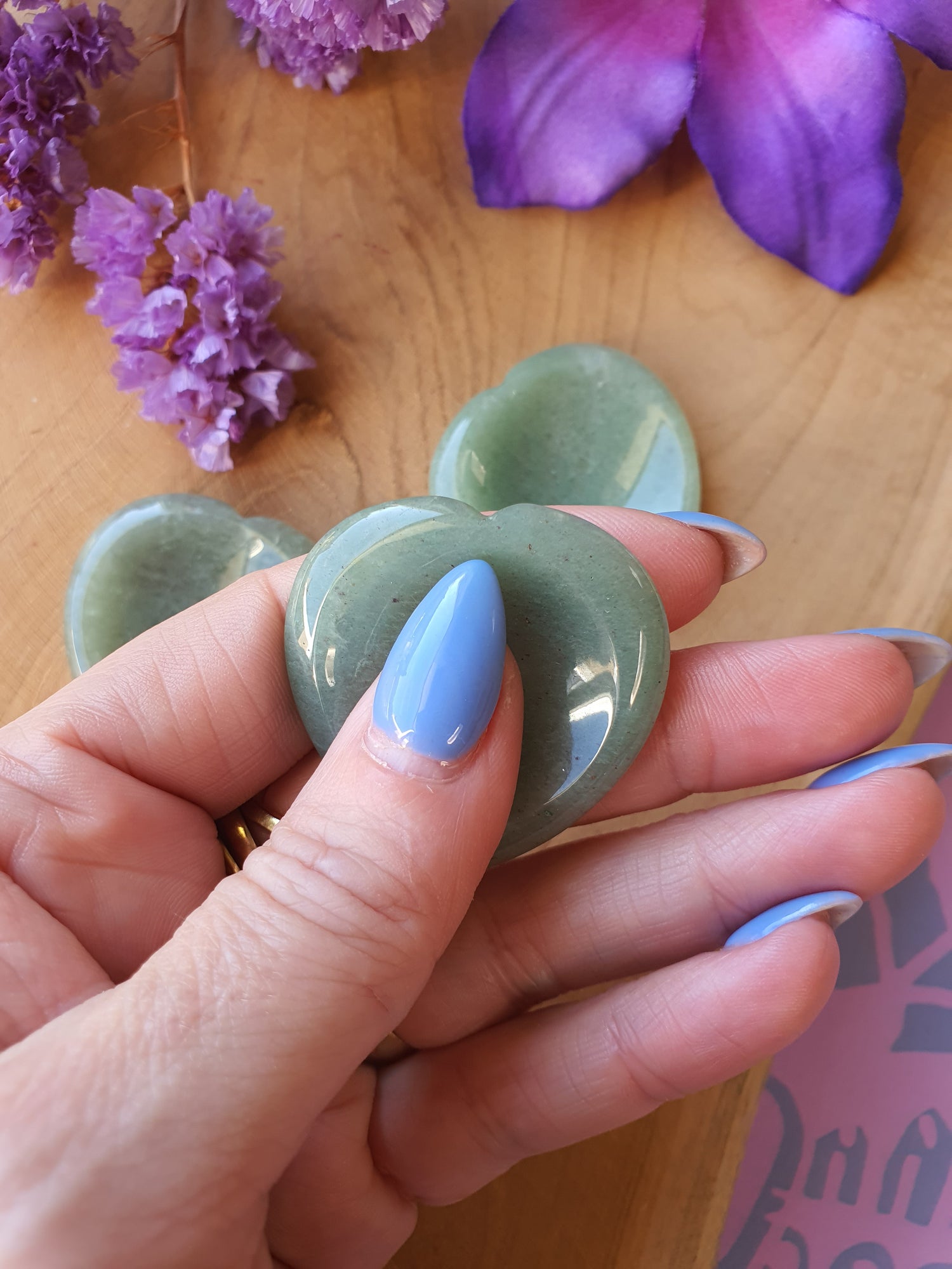 Aventurijn Duimsteen / worrystone hart