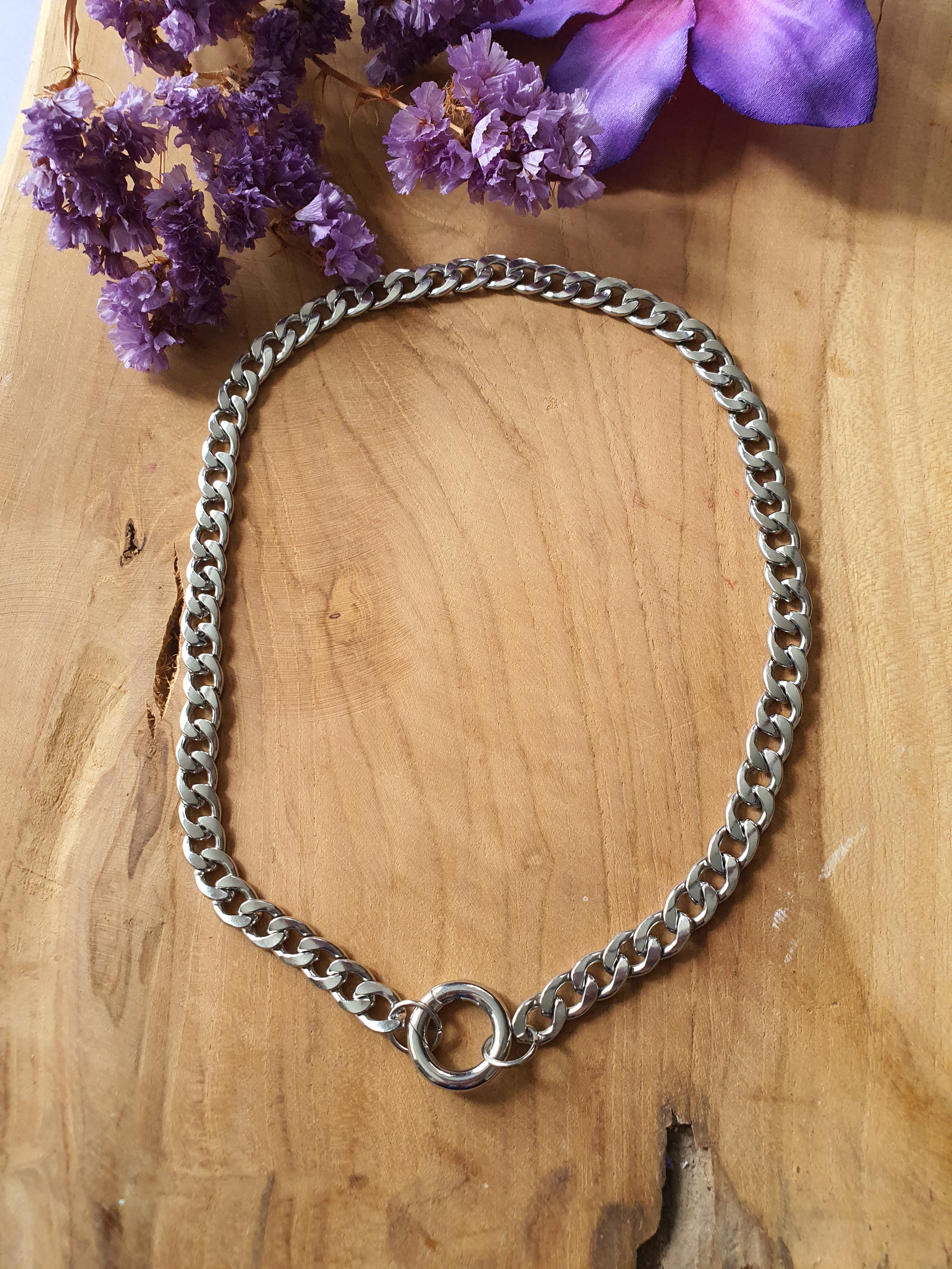 Basisketting RVS Cubaanse Ketting &