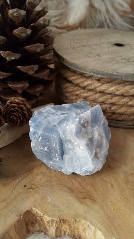 Blauwe Calciet ruw (nr 1)