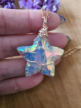 Achterzijde Wire Wrapped Ster hanger Angel Aura (nr 9)