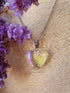 Angel Aura Hart Hanger met RVS Ketting