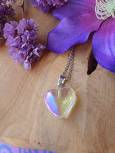 Angel Aura Hart Hanger met zilveren RVS Ketting