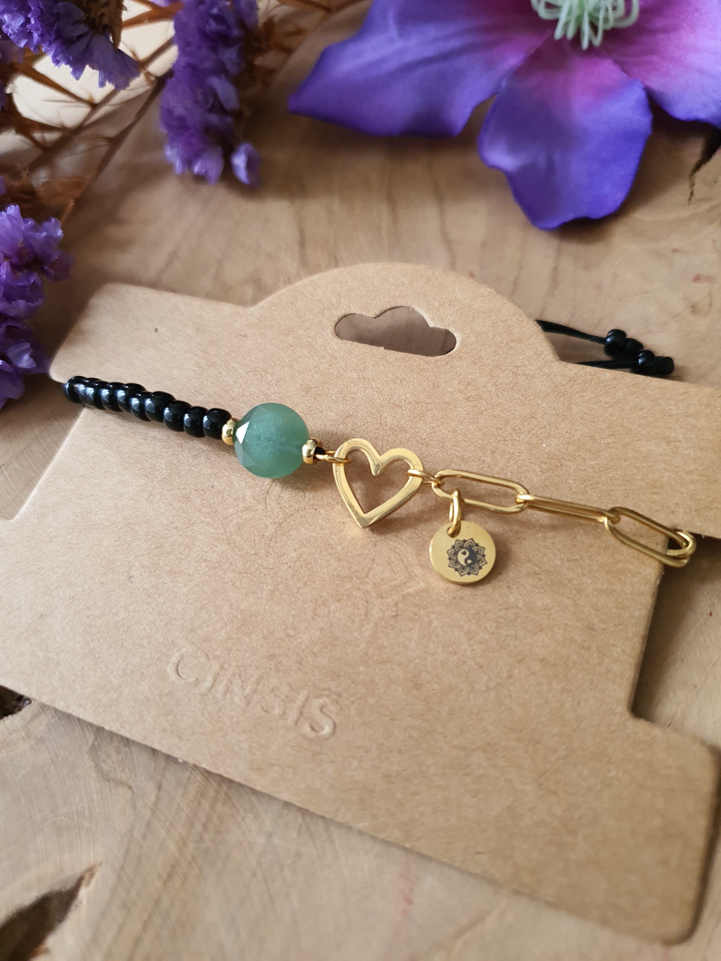 Aventurijn Edelsteen Armband. Perfect voor Valentijnsdag / Moederdag!